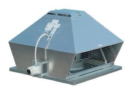 Systemair DVG-T/H. Термостойкий крышный вентилятор