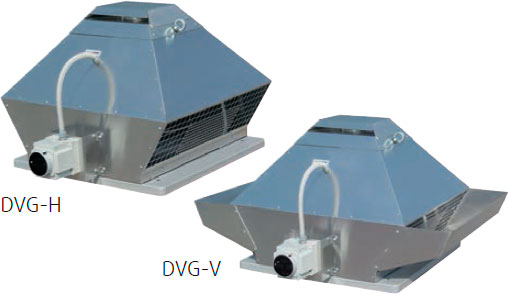 Systemair DVG V/H. Крышный вентилятор дымоудаления
