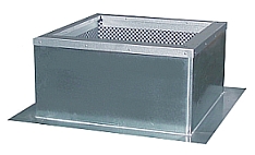 Systemair FDV, FDV/F Плоский даховий короб для вентиляторів DVV/120, DVV/F