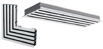 Systemair Hella-T. Лінійний дифузор.